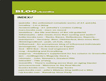 Tablet Screenshot of blog.kordix.com